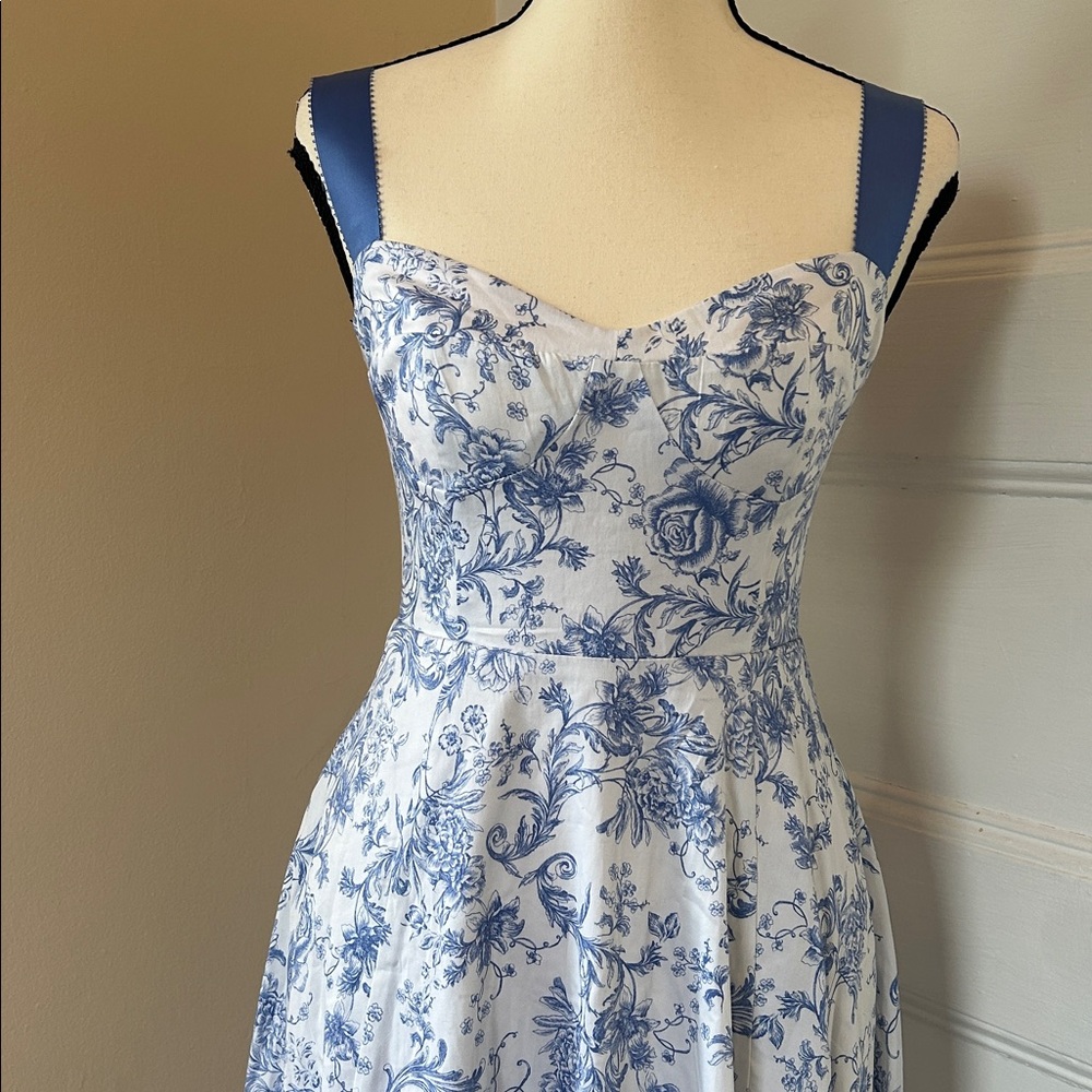 Altar’d State Rosella Floral Ribbon Dress NWT - Picture 3 of 17